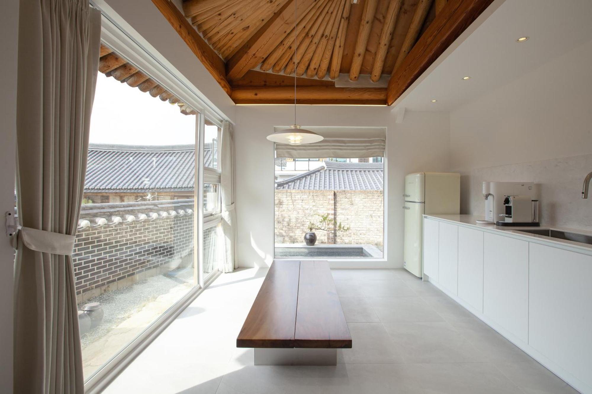 Cheong-Yeon, The Korean Traditional House Hanok In Jeonju Hanok Village Exterior foto